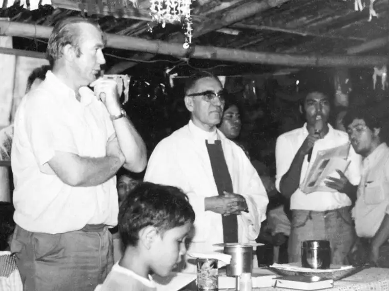 Oscar Romero celebrating Mass
