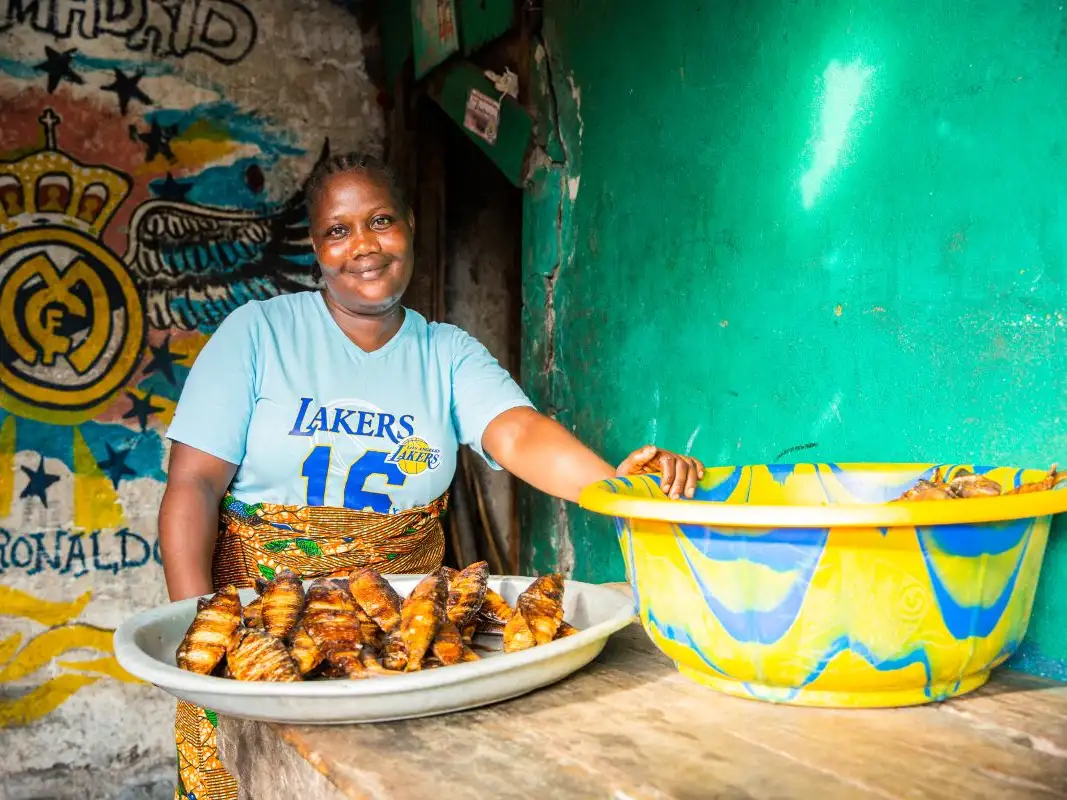 Africa - Liberia - Fishmonger