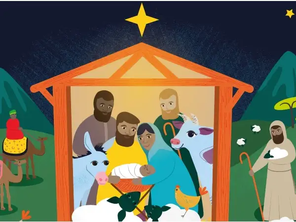 Christmas prayers by young people