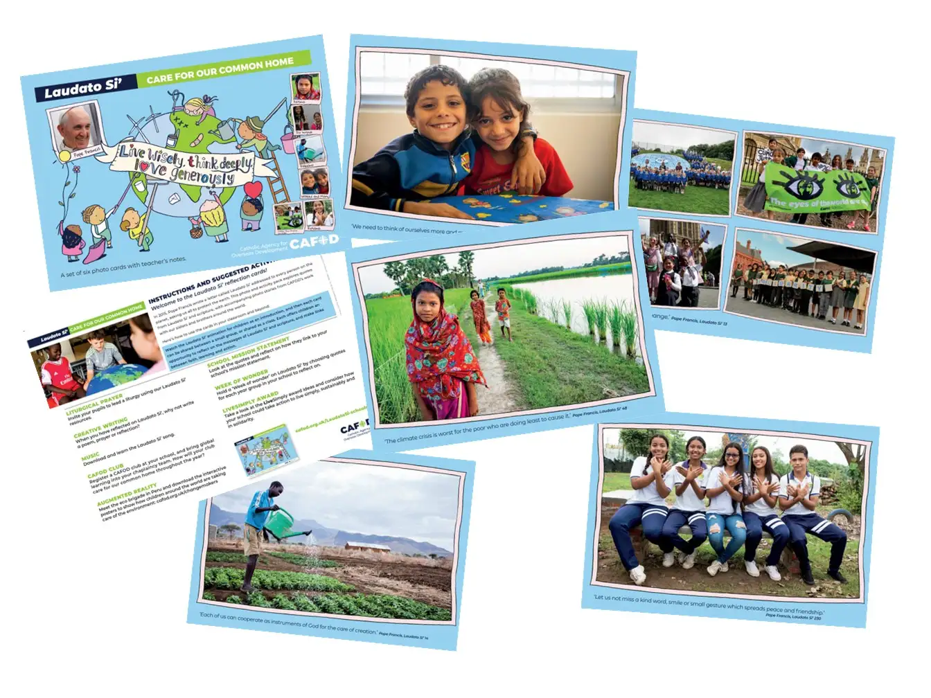 Laudato Si' reflection cards