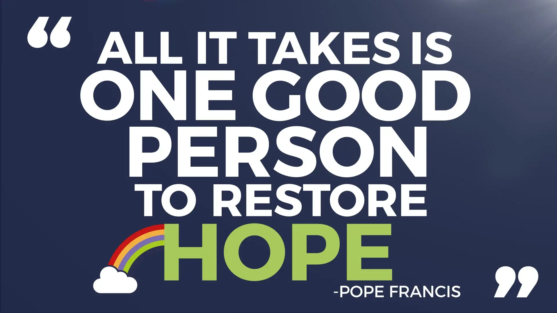 Make a Jubilee pledge