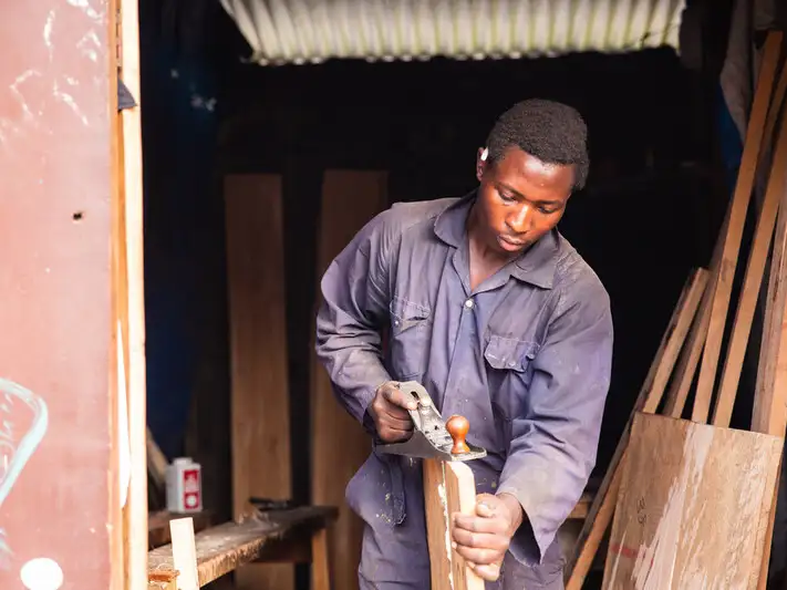 Building sustainable livelihoods with young people in the DRC