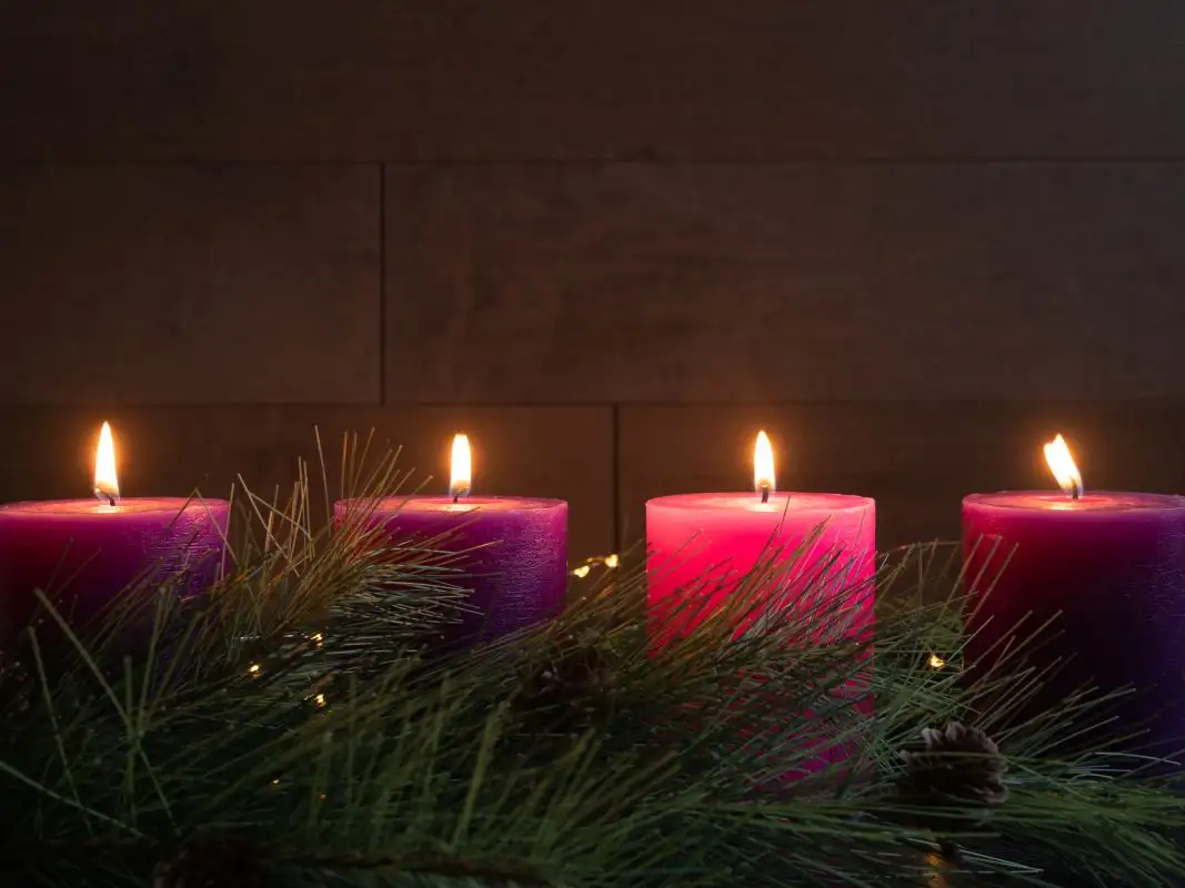 Advent candles